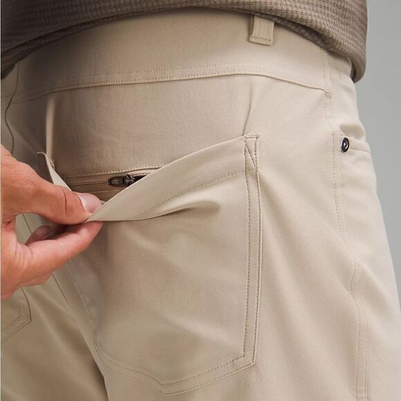 Lululemon ABC Slim-Fit 5 Pocket Pant 28"L in obsidian - Picture 8 of 14